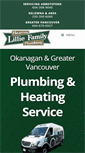 Mobile Screenshot of lilliefamilyheating.com